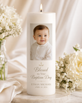 Personalized Baptism Candle