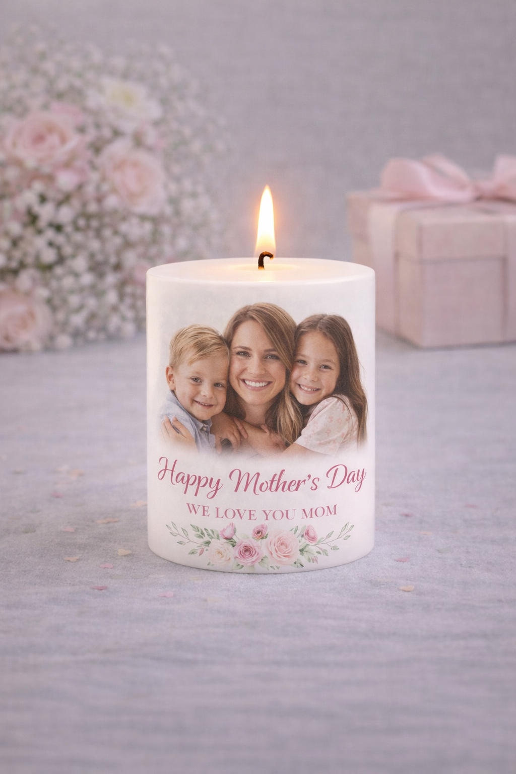 Personalized Mother's Day Candle
